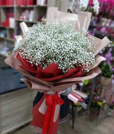 Букет цветов из: Гипсофила в Праслово