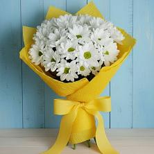 Букет цветов из:  Хризантемы в Праслово