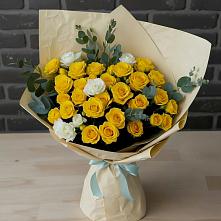 Букет цветов из:  Розы в Праслово