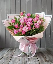Букет Розовый кустик в Праслово