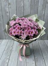 Букет цветов из:  Хризантемы в Праслово