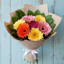 Букет цветов из:  Герберы в Праслово