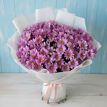 Букет цветов из:  Хризантемы в Праслово