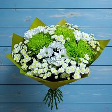 Букет цветов из:  Хризантемы в Праслово