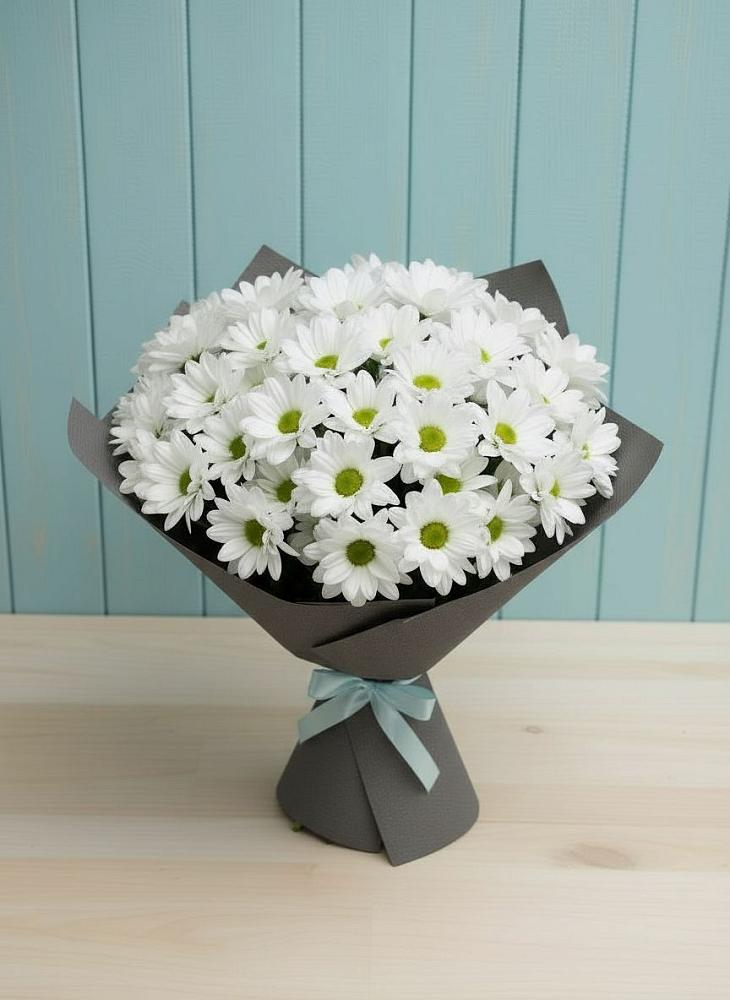 Букет цветов из: Хризантемы в Праслово