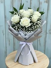 Букет цветов из:  Розы #REPLACE_PRED# Праслово