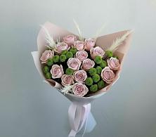 Букет цветов из:  Розы и Хризантемы в Праслово