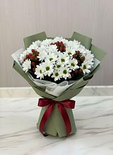 Букет цветов из:  Хризантемы в Праслово