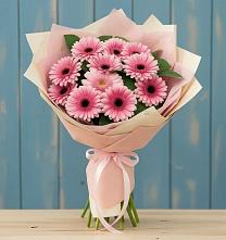 Букет цветов из:  Герберы в Праслово