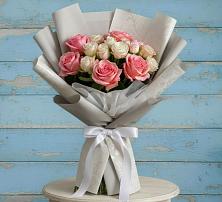 Букет цветов из:  Розы в Праслово